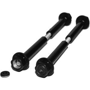 OZCO 2 Pcs OWT Timber Bolts 1/2" x 46" | Adjustable Structural Wood Bolts for Pergola, Deck, Beam and Outdoor Wood Structures | Powder-Coated Steel Hardware