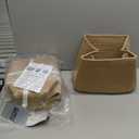 UBBCARE 4 Pack Shelf Baskets, Larger Woven Storage Baskets for Organizing(14.5''L x 9.84''W x 9''H), Basket Organizer for Dog Toys, Books, Clothes, Large Gift Basket, Jute