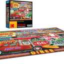 RoseArt Kodak Premium 50's Diner 1000 Piece Jigsaw Puzzle for Adults