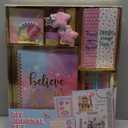 Nollh DIY Journal Kit for Girls - 26PCS Teen Tween Girl Gifts Trendy Stuff, Stocking Stuffers, Scrapbook Supplies Stationery Set, Art Crafts Kit - Ideal Gifts for 8 9 10 11 12 13 14 Year Old Girl