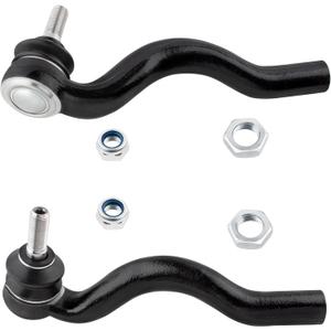 2Pcs Front Outer Tie Rods End Links LH Driver & RH Passenger Set Pair Fit For Dodge Durango 2011-2015, For Jeep Grand Cherokee 2011-15 Limited Sport Utility 4-Door Replace# ES800973 ES800972