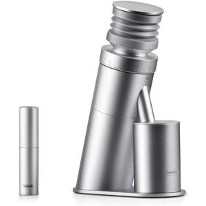 Coffee Grinder, Viesimple Gen 4, Single Dose Burr Coffee Grinders with Magnetic Dosing Cup, Electric Coffee Bean Grinder with Anti-Static Design, Espresso Grinder Compact & Quiet for Home Use Silver