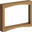 YATINEY Narrow Console Table, 5.9'' Thin Entryway Table, Behind Couch Table for Small Spaces, Small Farmhouse Hallway Table, for Living Room, Hallway, Foyer, Light Walnut CT19VV, 39.3"L x 5.9"W x 29.5"H