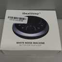 Sound Machine Loud White Noise Machine Nonstop Brown Noise Sleep Machine 30 Soothing Sounds for Baby Kids Adults Pink Noise Sounds Machine 36-Level Vol 4 Timer Memory Function for Home Travel Office (Black-AC Powered)