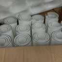 48-Pack Clear Glass Cylinder Vases, 4 Sizes (4/6/8/10 Inch) - Hurricane Floating Candle Holders & Flower Vases for Wedding, Table Centerpiece, Home Dcor