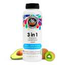 SoCozy 3-in-1 Kids Shampoo + Conditioner + Body Wash (10.5 Fl Oz) Gentle, Hydrating Hair & Body Cleanser with Keratin, Vitamin B5, & Kiwi Extract, Paraben & Sulfate-Free