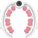 KESHWELL Muscle Massage Roller, Foam Roller for Deep Tissue Massage and Fitness Exercise.Golfer Tennis Elbow Relief Roller for Men&Women, Massage Roller Tool for Neck,Back,Leg, Arm,Thigh. White