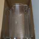 OKITCHEN Set of 2 Refrigerator Wine Rack, Cabinet Water Bottles Storage Organizer, Stackable Wine Rack for Kitchen Countertop Save Space, 1-Bottle 2 Packs