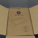 Adolif Marble Vanity Tray, Rectangle Stone Vanity Trays for Perfume, Cosmetics, Jewelry, Candle, 12 x 8 Inch