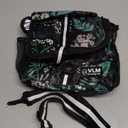 VLM Lunch Box for Women, Insulated Lunch Bag Women with Adjustable Shoulder Strap, Cute Lunch Tote Bag for Work,Picnic,Camping (Medium, Green Floral)