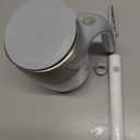 Jieclem Rechargeable Self-Stirring Coffee Mug, 2025 Upgrade, Automatic Magnetic Stirring, Stainless Steel, Portable, with Lid (grey)