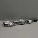 Black Tension Curtain Rod 28 to 48 Inch Spring Rod No Drilling Adjustable Shower Curtain Rod for Windows, Bathrooms, Closet, Kitchen