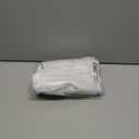 4 Pcs Sock Laundry Bag with Mesh & Zipper, Hanging Laundry Bags for Washing Machine, Adult & Kids Sizes, 28 Pockets, Clear