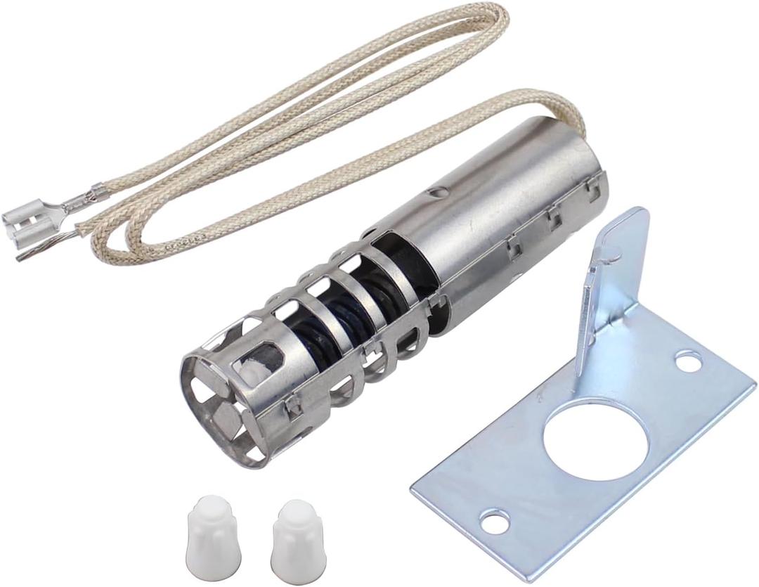 Round Gas Range Oven Igniter for Whirlpool Kenmore Roper Kirkland General Electric GE Hotpoint RCA WB2X9154 AP2014008 WB13K3 WB13K4 PS243425 WB13K10027 4342528