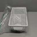 BINO | Produce Saver - 6.8 Cup/1.6L | Fridge Storage Containers for Fruits and Vegetables | Adjustable Air Vent, Removable Basket | BPA-Free Fridge Organizers