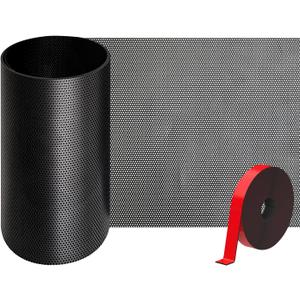 39x4 inch Customizable DIY Floor Vent Covers, Magnetic PVC Vent Mesh for Wall, Ceiling & Home Floor, PC Case Dust Mesh Filter