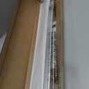 LazBlinds Cordless Cellular Shades, No Tools No Drill Blackout Honeycomb Shades Pleated Blinds for Windows, 45'' W x 48'' H, Silver White