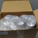 Chengu 150 Pcs Champagne Flutes 5 Oz Plastic Disposable Champagne Flutes Crystal Wine Glasses Reusable Plastic Cocktail Cups for Wedding Celebration Birthday Party Toasting Drinking (Silver)