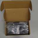 4-Pack 4.5" C-C Bail Drawer Pull Drop Dresser Pull Antique Brass Swing Drawer Handle Vintage Style 4 1/2" 115 mm Centers (4,Antique Brass)