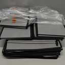 Hanging Closet Organizer 6-Shelf, Upgrade Hanging Shelves for Closet with 5 Removable Drawers & Side Pockets, Hanging Shelf Organizer for Bedroom or Garment Rack, 12.6'' x 12.6'' x 44.1'', Gray