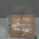 Jumbo Chenille Chunky Yarn for Crocheting - Super Bulky Fluffy Chunky Yarn for Hand Knitting - Extra Thick Soft Blanket Big Yarn 2 Jumbo Pack (27yds,8 oz Each Skein) (Blush Brown)