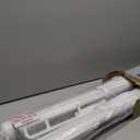 Cumbor Retractable Baby Gates for Stairs, Mom Choice Award Winner-55 Wide Mesh Dog Gate for Doorways, 34" Tall Easy to Use Pet Fence for The House, Toddler Safety Essentials Indoor&Outdoor, Black