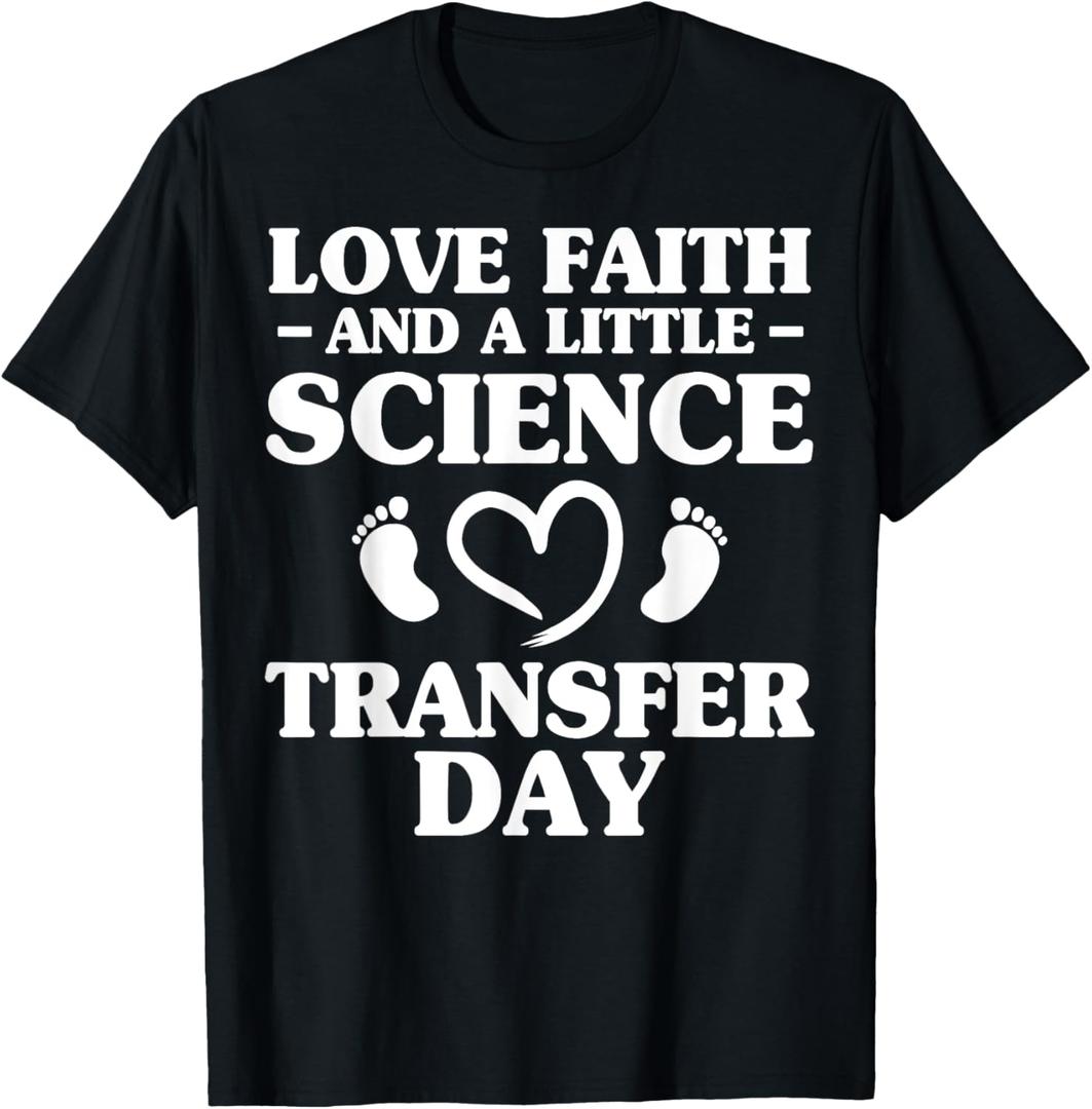 Cute IVF Transfer In Vitro Fertilization Design Men Women T-Shirt XXL