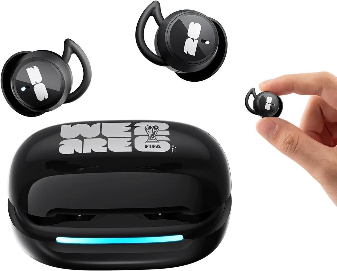 Mini Sleep Earbuds Bluetooth 6.0 Noise Isolation FIFA 2026 Licensed