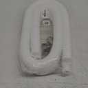 2 Pack 1.25" x 59" Pool Hoses for Above Ground Pools, Upgraded Pool Pump Replacement Hose for Intex Filter Pump 607, 637, 330GPH, 530GPH, 1000GPH, with 4 Metal Clamps (White)