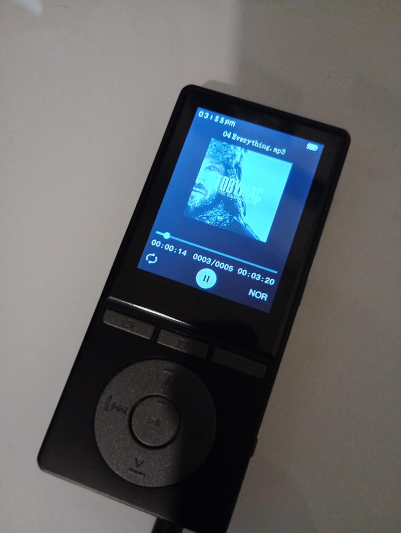 Digital Music Player Mp3 Black