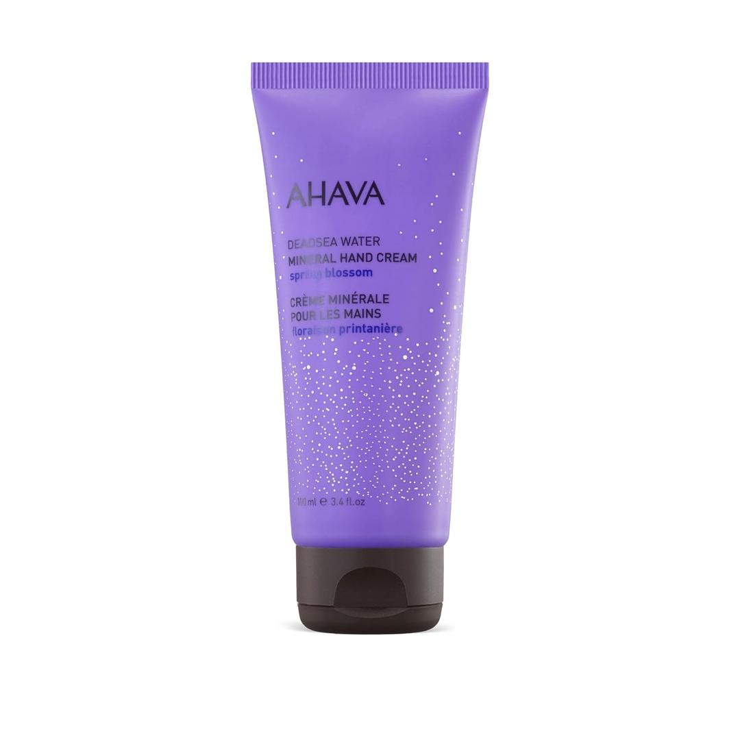 AHAVA Dead Sea Water Mineral Hand Cream - Hand Moisturizer For Dry Cracked Hands, Light & Fast Absorbing, Enriched with Exclusive blend Osmoter, Smoothing Witch Hazel & Soothing Allantoin