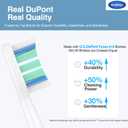 12 Pack Replacement Toothbrush Heads for Philips Sonicare Replacement Heads C2,C1,4100, Electric Replacement Brush Head for Phillips Sonicare Brush C2, C1, 4100, for Sonic Care Toothbrush,White