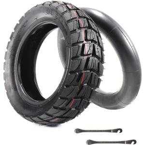 80/65-6 scooter tire off Road10in Tires Inner Tubes Replacement Thickened Pneumatic Tyres 255x80 10x3.0 Compatible with Electric Scooter Nanrobot D4/D6+ 2.0