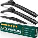 Windshield Wiper Blades Replacement for Mazda CX3 CX-3 2016 2017 2018 2019 2020 2021,Original Equipment Replacement Front Rear Wiper Blade Set - 22" 19" 10" (Set of 3)