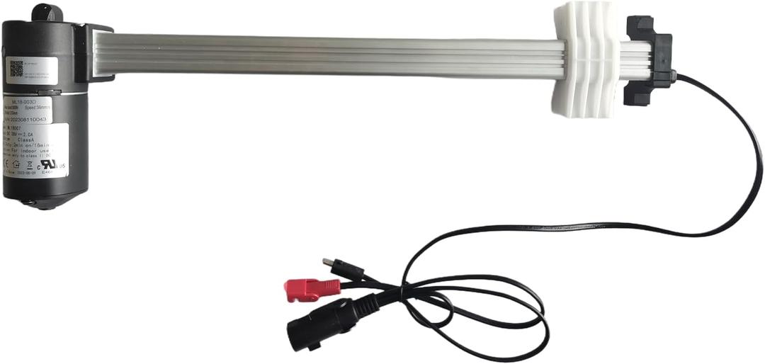 Power Recliner Motor Replacement with Cord Model ML18-003 Linear Actuator for Sofa Lift Chair Couch Massage Seat Bed, Aluminum