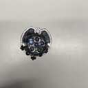 Lid Name Plate Topper for Stanley Cup 40 30 oz - Crown Cute Decoration Accessories for Tumbler, Water Bottle Glitter Decor for Women Girls (Black)