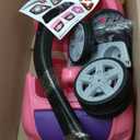 Step2 Whisper Ride II Kids Push Cars, Ride On Car, Seat Belt, Horn, Toddlers Ages 1.5  4 Years Old, Max Weight 50 lbs., Quick Storage, Stroller Substitute, Pink (Large)