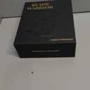 Professional Cordless Hair Clippers for Men - 8000RPM 5-Speed Motor with 440C Black Oxide Blades, Barber Clippers Kit with Charging Dock & 8 Guards,Salon Grade Hair Cutting Set for Barbers