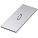 Stanbroil Fire Pit Burner Pan Cover 27" x 11", Fits 24 x 8 Inches Rectangular Drop-in Burner Pan, Stainless Steel