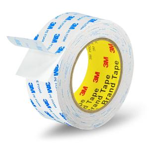 3M Double Sided Tape 2"16.5ft No Residue,Picture Hanging Strips Heavy Duty Mounting Tape, Removable PE Foam Tape Waterproof for Poster Tape, Carpet Tape Rug Gripper,Art & Craft Tape