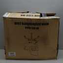 FDW Ergonomic Office Chair Home Desk Chair Task Mesh Computer Chair Gaming with Back Lumbar Support Armrest Modern Swivel Modern Adjustable Rolling Executive Mesh Chair for Women Men (Black)