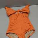 SHAPSHE Women's Tummy Control Swimsuit One Piece Slimming Bathing Suit Cutout Tie Knot Front Bikini Push Up Swimwear Small