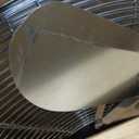 Simple Deluxe Retro Tripod Fan, Home Air Circulation Nostalgic Vertical Fan, 3 Speeds, Adjustable Height, Silver-16 Inch, 16 Inch