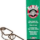 NoMol Mole Trap by Wildlife Control Supplies  Wire Tong Underground Spring Trap  Safe & Effective Pest Control for Commercial & Residential Use  Great for Backyards, Gardens, & Flower Beds