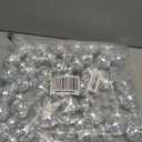 Funtery 100 Pcs Mirror Disco Balls Bulk Assorted Silver Hanging Disco Ball Decor for Home Wedding Birthday Dance Music 70 S Theme Party Christmas Tree Ornaments(1.2'', 2'')