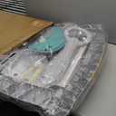 4 in 1 Baby Walker with Wheels, Adjustable Height, Music, Lights, Rocker Mode, Activity Walker and Bouncer Combo for Boys & Girls 6-24 Months