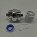 30 Stage VeoryFly Shower Filter with Vitamin C, Showerr Fiter for Hard Water, High Output Water with 2 Replaceable Fillter Cartridges, Water Softener Filter to Remove Chlorine