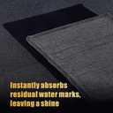 1200 GSM Microfiber Car Drying Towel Extra Large 24 x 36, Streak-Free, Scratch-Free, and Ultra-Absorbent for Effortless Car Detailing, Double Twist Pile & & Edgeless Design