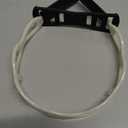 EVITA PERONI Headbands for Women Non Slip Acetate Hollow Design High-grade and Fashionable Headbands Women's Hair with Teeth Comfort Hairband - White