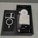 Magnetic Phone Camera Grip, Smartphone Shooting Holder Selfie Handle Snap for iPhone 17Pro Max Set Cellphone Vlog Video Photography